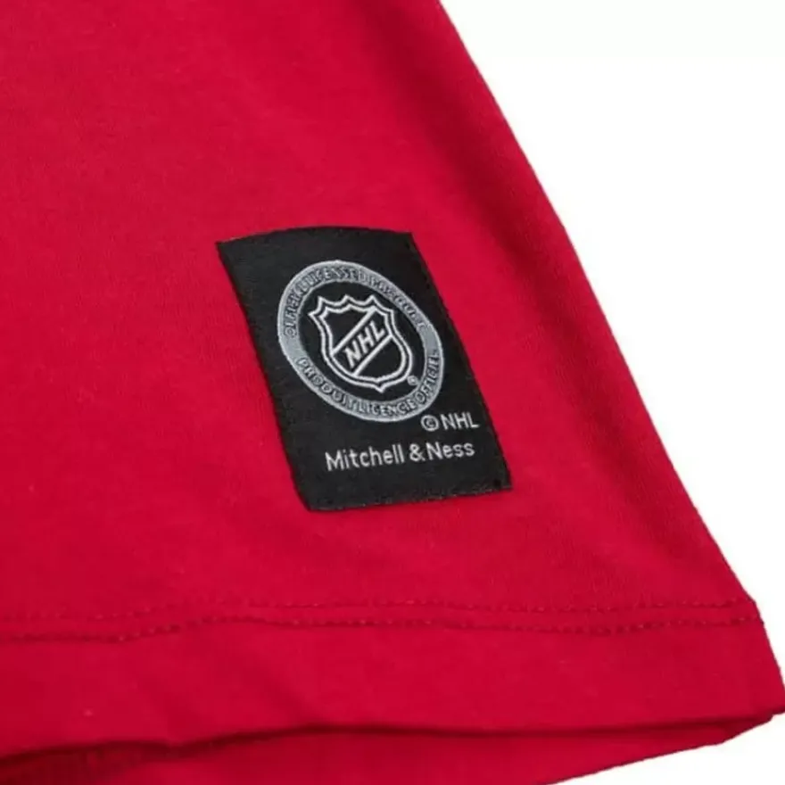 Mitchell & Ness T-Shirts & Tops-Color Blocked Ss Tee Chicago Blackhawks