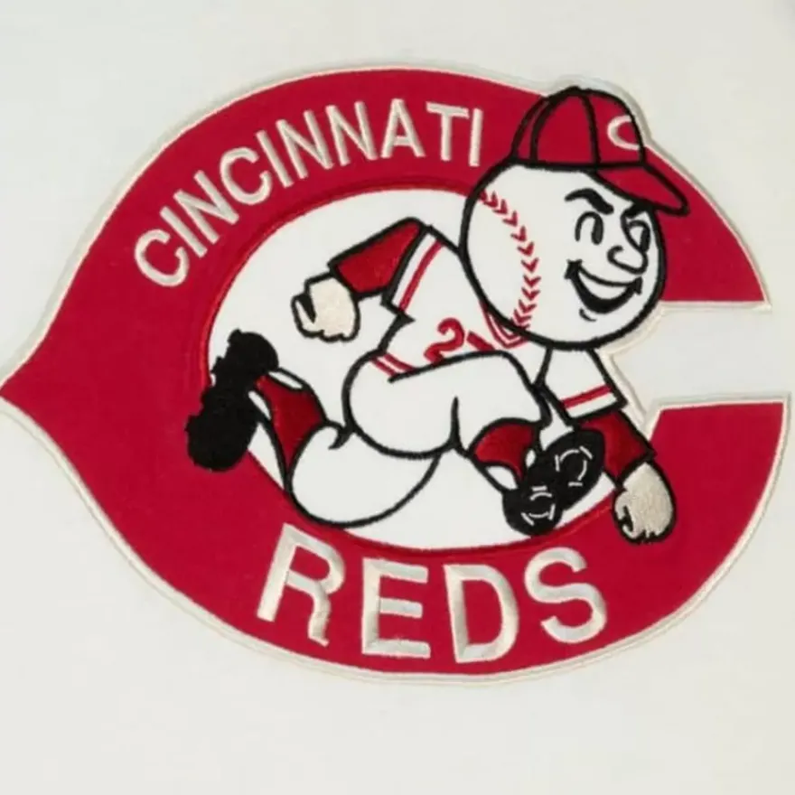 Mitchell & Ness T-Shirts & Tops-Color Blocked S/S Tee Cincinnati Reds