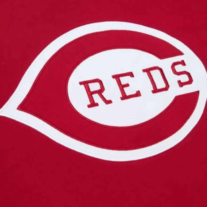 Mitchell & Ness T-Shirts & Tops-Color Blocked Ss Tee Cincinnati Reds