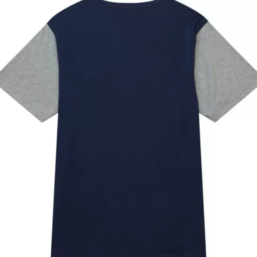 Mitchell & Ness T-Shirts & Tops-Color Blocked Ss Tee Dallas Mavericks