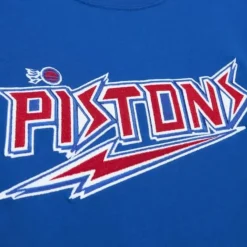 Mitchell & Ness T-Shirts & Tops-Color Blocked Ss Tee Detroit Pistons