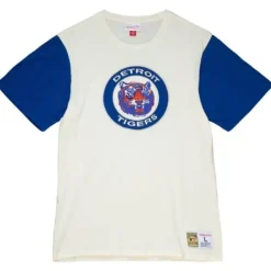 Mitchell & Ness T-Shirts & Tops-Color Blocked S/S Tee Detroit Tigers