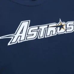 Mitchell & Ness T-Shirts & Tops-Color Blocked Ss Tee Houston Astros