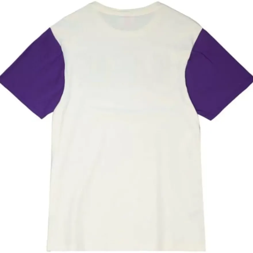 Mitchell & Ness T-Shirts & Tops-Color Blocked S/S Tee Los Angeles Lakers