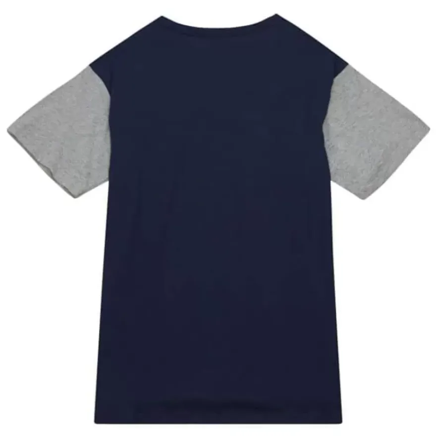 Mitchell & Ness T-Shirts & Tops-Color Blocked Ss Tee Los Angeles Galaxy