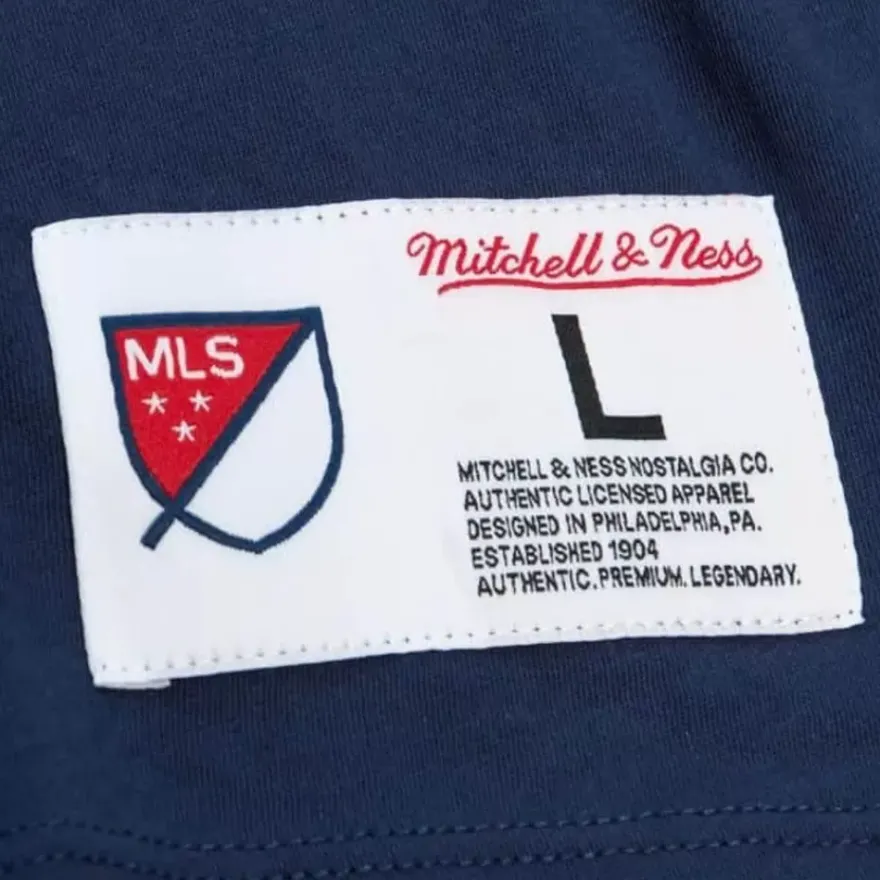 Mitchell & Ness T-Shirts & Tops-Color Blocked Ss Tee Los Angeles Galaxy