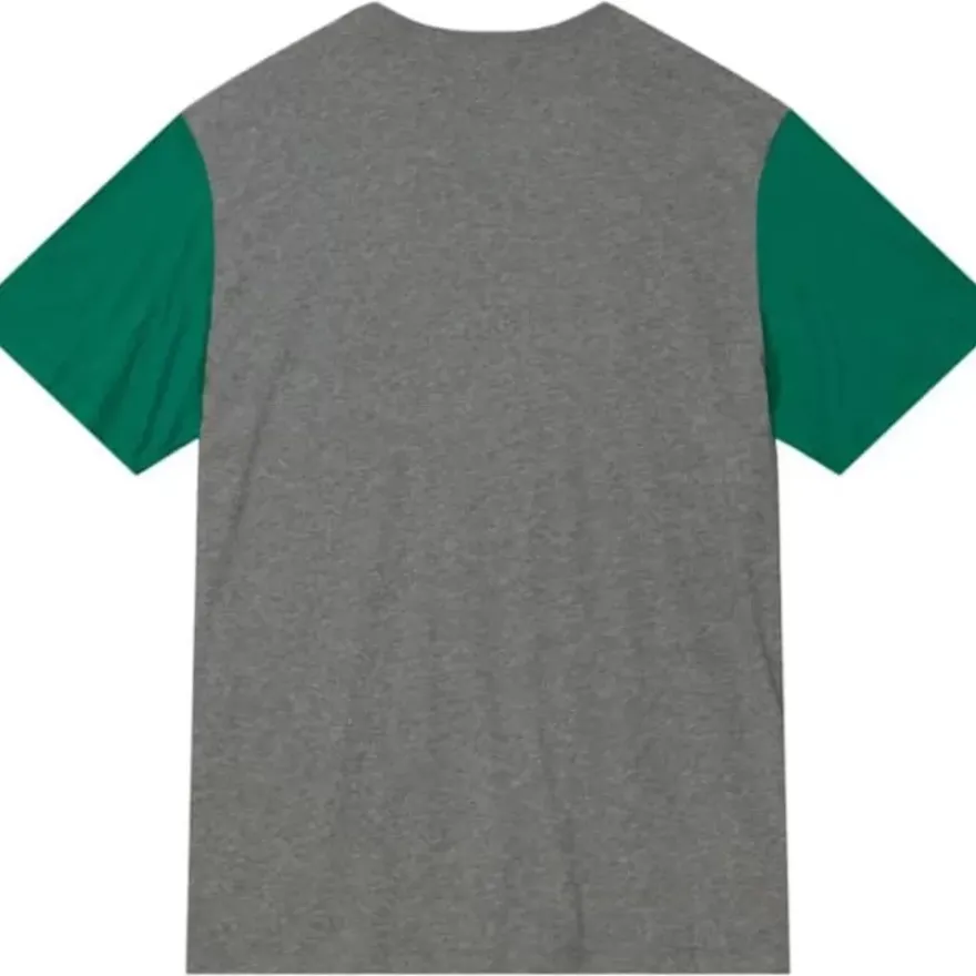 Mitchell & Ness T-Shirts & Tops-Color Blocked S/S Tee Milwaukee Bucks