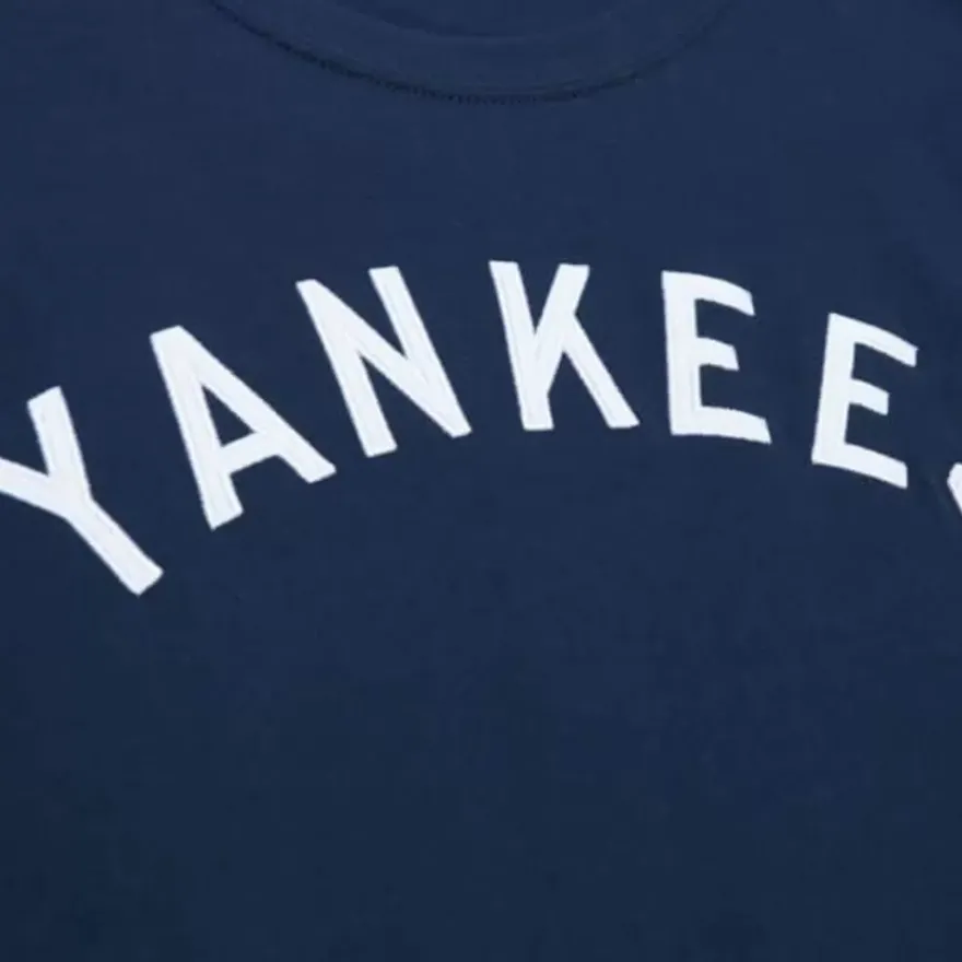Mitchell & Ness T-Shirts & Tops-Color Blocked Ss Tee New York Yankees