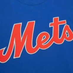 Mitchell & Ness T-Shirts & Tops-Color Blocked Ss Tee New York Mets
