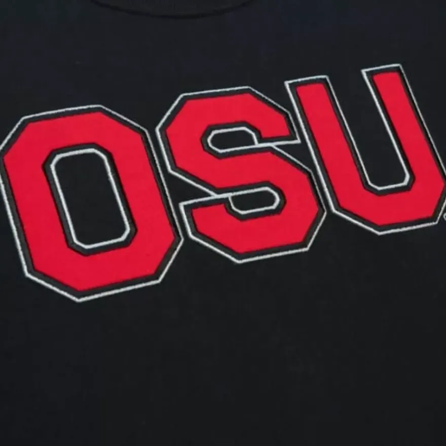 Mitchell & Ness T-Shirts & Tops-Color Blocked Ss Tee Ohio State