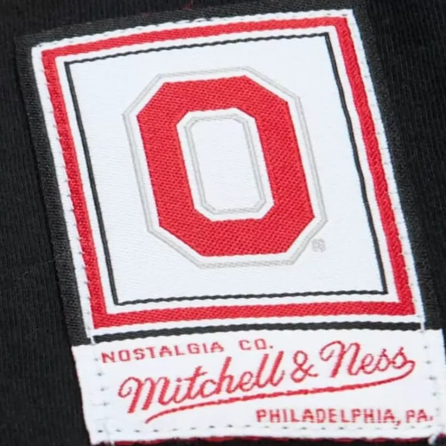 Mitchell & Ness T-Shirts & Tops-Color Blocked Ss Tee Ohio State