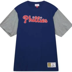 Mitchell & Ness T-Shirts & Tops-Color Blocked Ss Tee Philadelphia Phillies