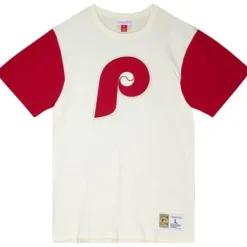 Mitchell & Ness T-Shirts & Tops-Color Blocked S/S Tee Philadelphia Phillies