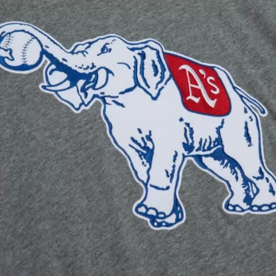 Mitchell & Ness T-Shirts & Tops-Color Blocked S/S Tee Philadelphia Athletics