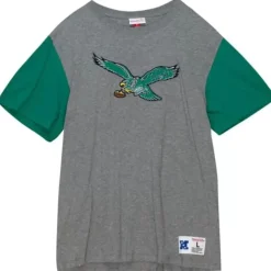 Mitchell & Ness T-Shirts & Tops-Color Blocked S/S Tee Philadelphia Eagles