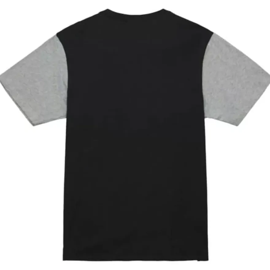 Mitchell & Ness T-Shirts & Tops-Color Blocked Ss Tee Pittsburgh Penguins