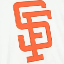 Mitchell & Ness T-Shirts & Tops-Color Blocked S/S Tee San Francisco Giants