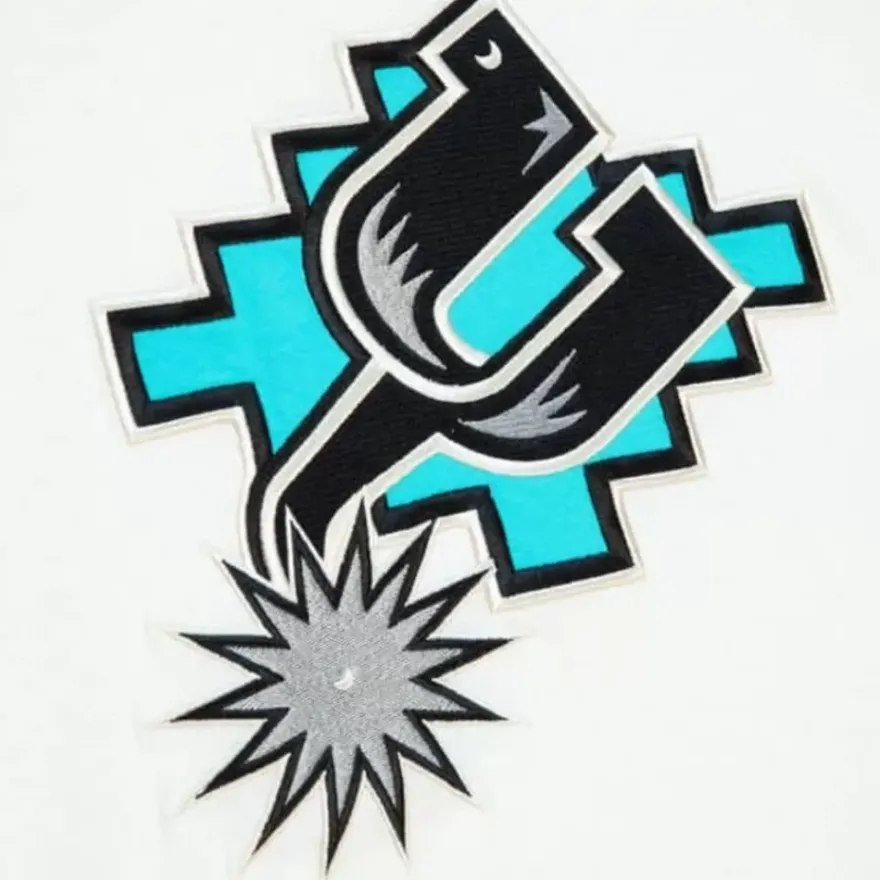 Mitchell & Ness T-Shirts & Tops-Color Blocked S/S Tee San Antonio Spurs