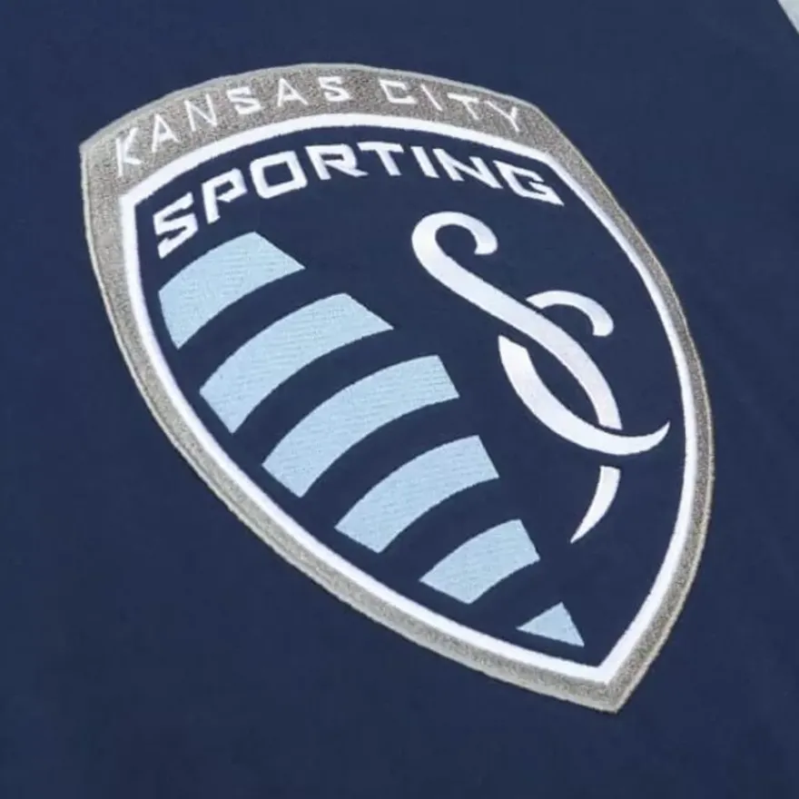 Mitchell & Ness T-Shirts & Tops-Color Blocked Ss Tee Sporting Kansas City