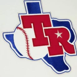 Mitchell & Ness T-Shirts & Tops-Color Blocked S/S Tee Texas Rangers