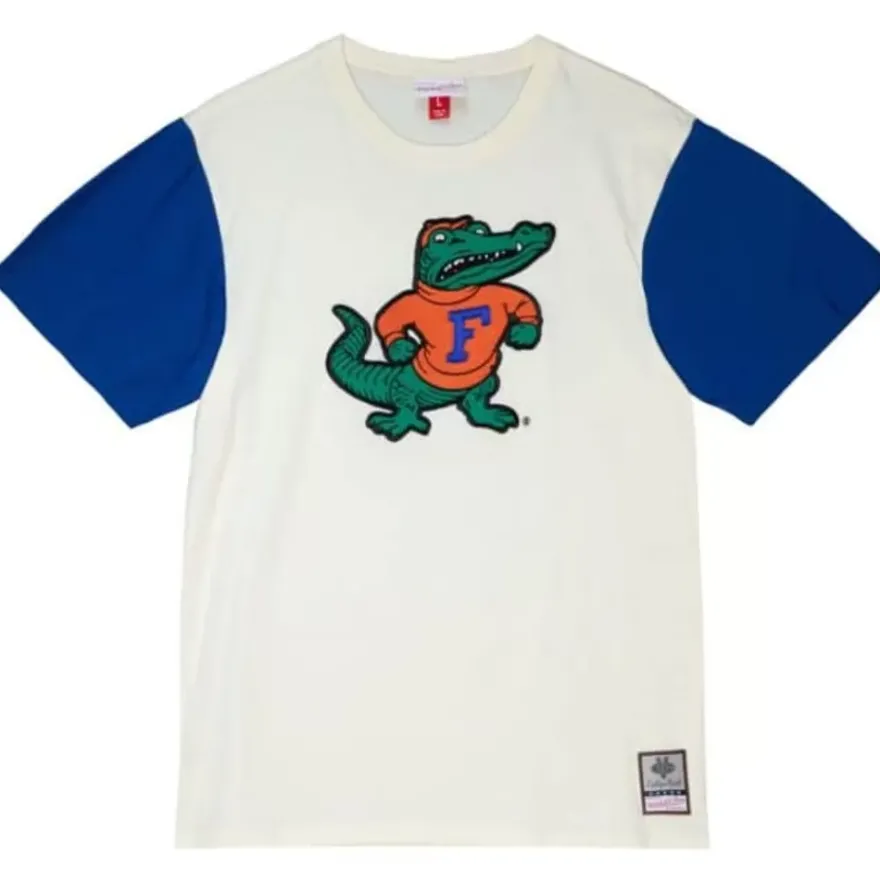 Mitchell & Ness T-Shirts & Tops-Color Blocked S/S Tee University Of Florida