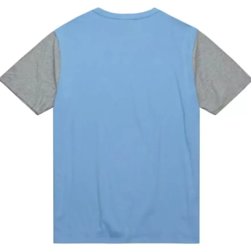 Mitchell & Ness T-Shirts & Tops-Color Blocked Ss Tee University Of North Carolina
