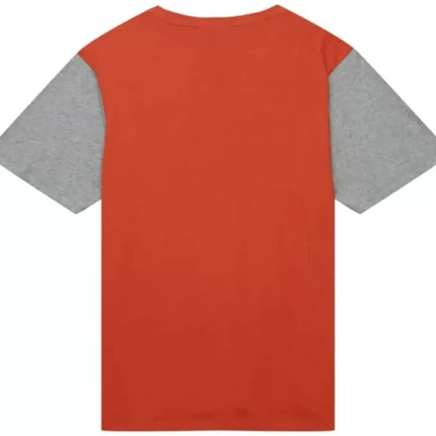Mitchell & Ness T-Shirts & Tops-Color Blocked Ss Tee University Of Texas At Austin