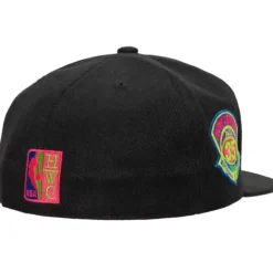 Mitchell & Ness Fitted-Color Bomb Fitted Hwc New Jersey Nets