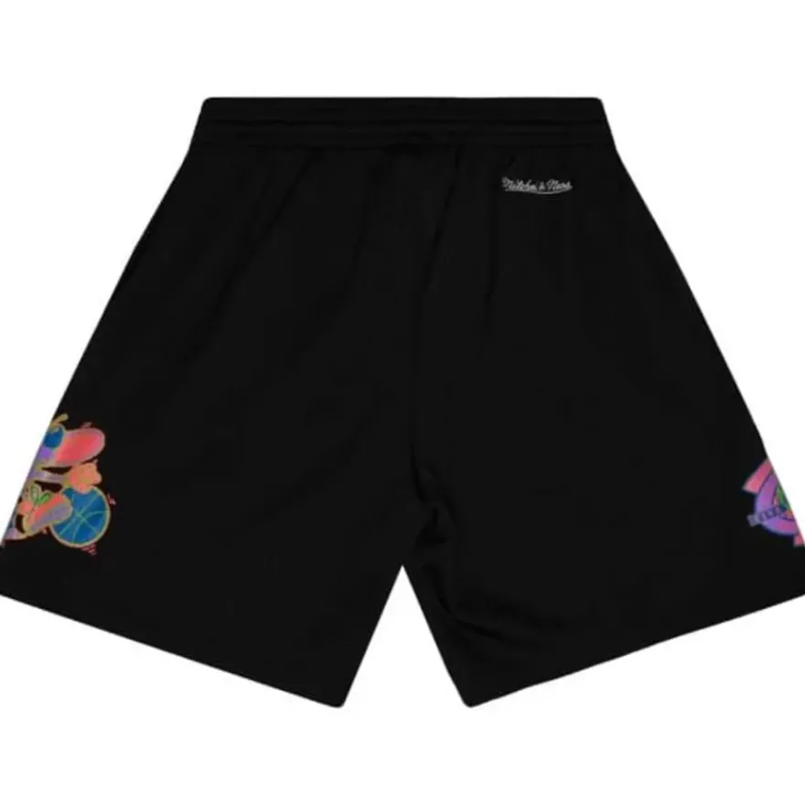Mitchell & Ness Shorts-Color Bomb Shorts Charlotte Hornets