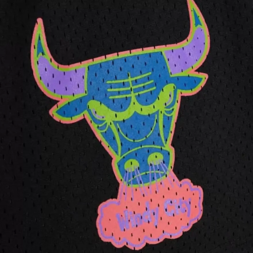 Mitchell & Ness Shorts-Color Bomb Shorts Chicago Bulls