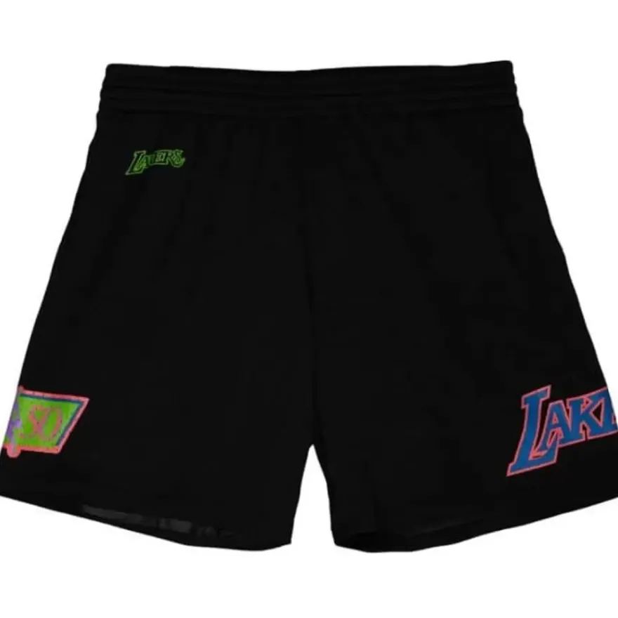 Mitchell & Ness Shorts-Color Bomb Shorts Los Angeles Lakers
