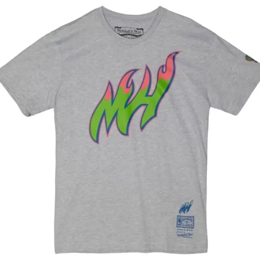 Mitchell & Ness T-Shirts & Tops-Color Bomb Tee Miami Heat