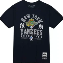 Mitchell & Ness T-Shirts & Tops-Commissioner Tee New York Yankees