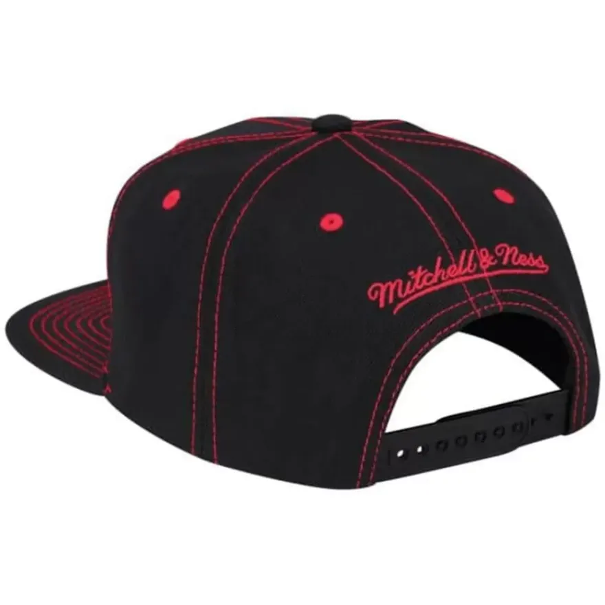 Mitchell & Ness Snapback-Contrast Stitch Snapback Houston Rockets