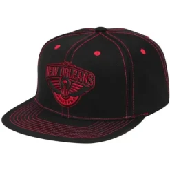 Mitchell & Ness Snapback-Contrast Stitch Snapback New Orleans Pelicans