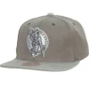 Mitchell & Ness Snapback-Cool Grey Snapback Boston Celtics