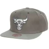 Mitchell & Ness Snapback-Cool Grey Snapback Chicago Bulls