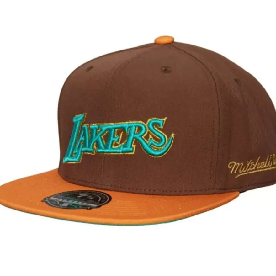 Mitchell & Ness Fitted-Copper Top Fitted Hwc Los Angeles Lakers