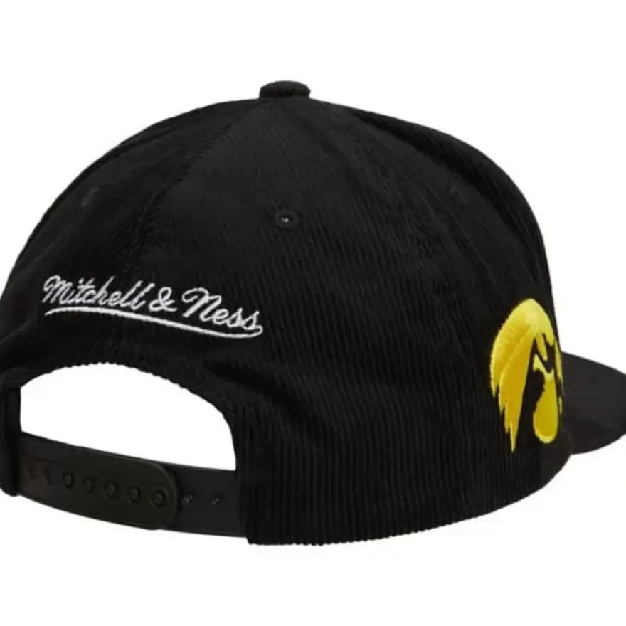 Mitchell & Ness Snapback-Cord Script Snapback University Of Iowa