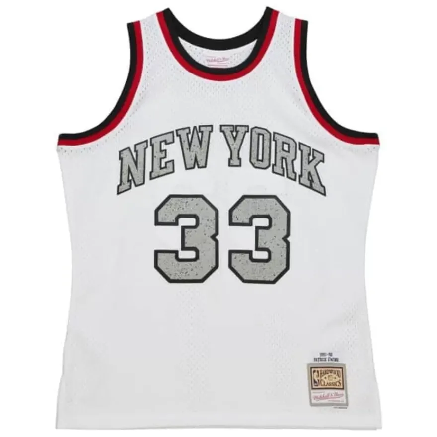 Mitchell & Ness Nba Swingman-Cracked Cement Swingman Patrick Ewing New York Knicks 1991-92 Jersey