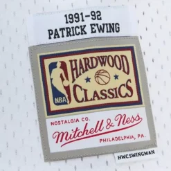 Mitchell & Ness Nba Swingman-Cracked Cement Swingman Patrick Ewing New York Knicks 1991-92 Jersey