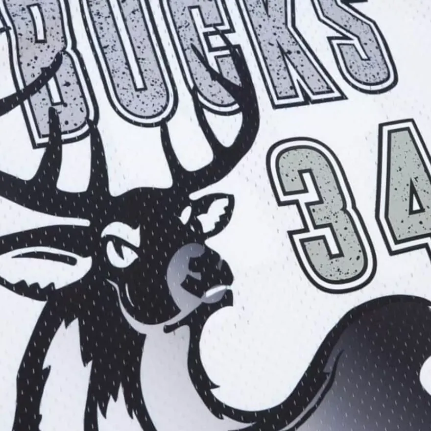 Mitchell & Ness Nba Swingman-Cracked Cement Swingman Ray Allen Milwaukee Bucks 2000-01 Jersey