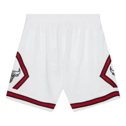 Mitchell & Ness Shorts-Cracked Cement Swingman Shorts Chicago Bulls 1997-98
