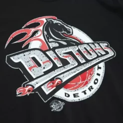 Mitchell & Ness T-Shirts & Tops-Cracked Cement Tee Detroit Pistons