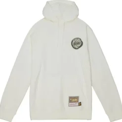Mitchell & Ness Hoodies & Sweatshirts-Cream Hoodie Houston Rockets