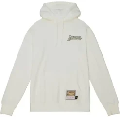 Mitchell & Ness Hoodies & Sweatshirts-Cream Hoodie Los Angeles Lakers