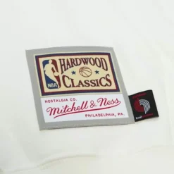 Mitchell & Ness Hoodies & Sweatshirts-Cream Hoodie Portland Trail Blazers