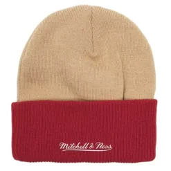 Mitchell & Ness Knit-Cream Side Patch Knit Hwc Chicago Bulls