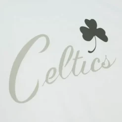 Mitchell & Ness T-Shirts & Tops-Cream Ss Tee Boston Celtics
