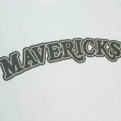 Mitchell & Ness T-Shirts & Tops-Cream Ss Tee Dallas Mavericks